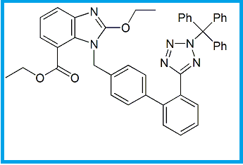 CANDESARTAN ETHYL ESTER N2-TRITYL ANALOG